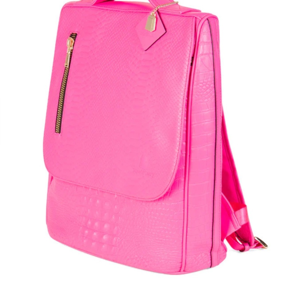 Hot pink Backpack